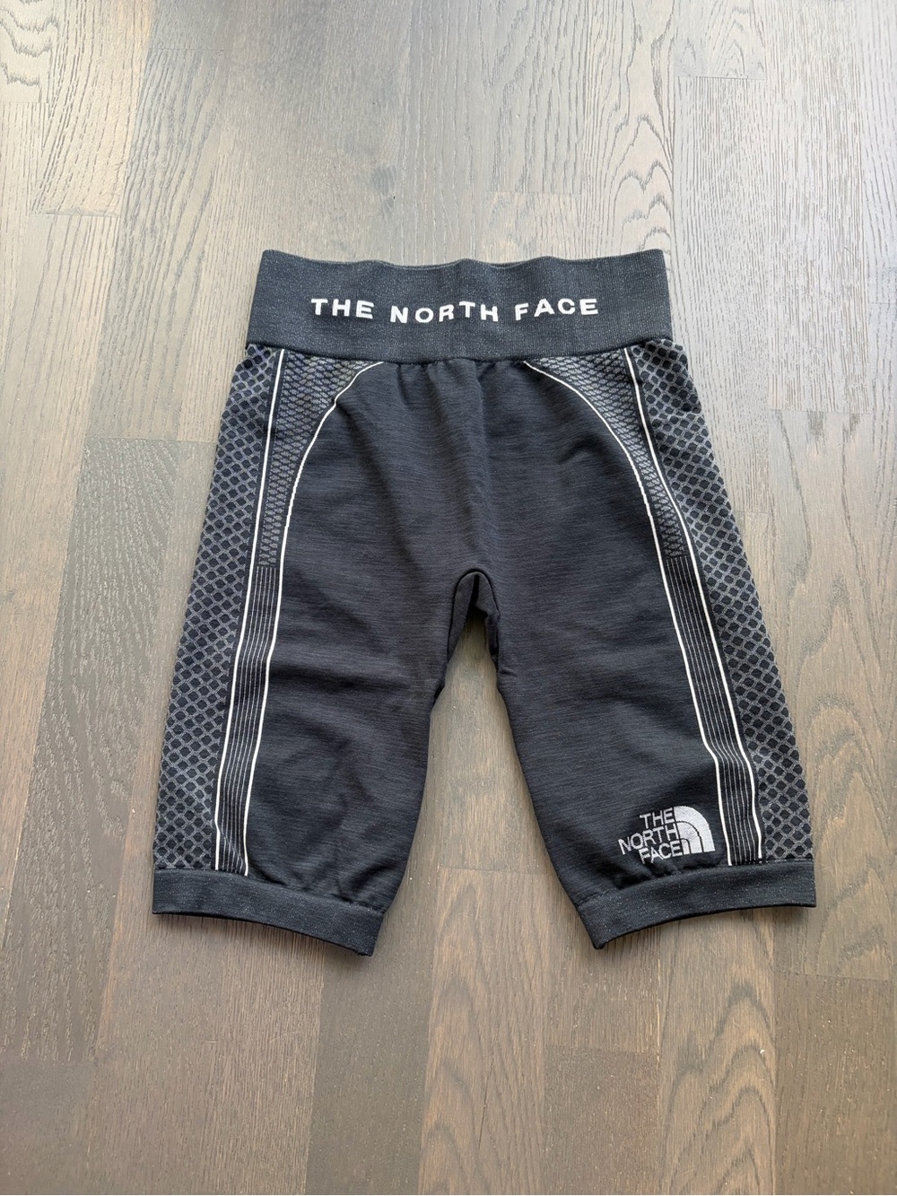 The north face RARE grey biker shorts